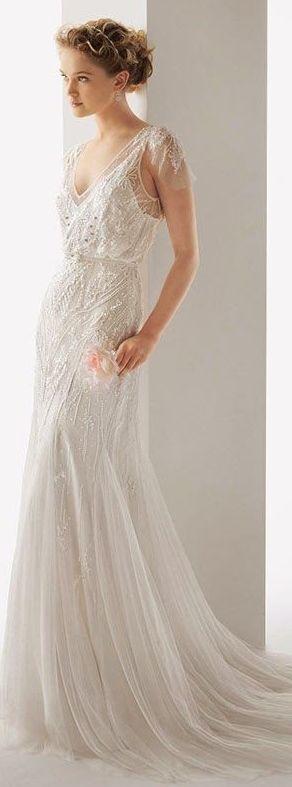 Hochzeit - Short Sleeved/Cap Sleeved/Off The Shoulder Sleeves Wedding Gown Inspiration