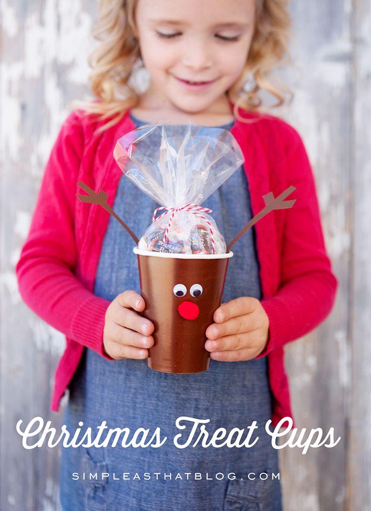زفاف - Simple Christmas Treat Cups