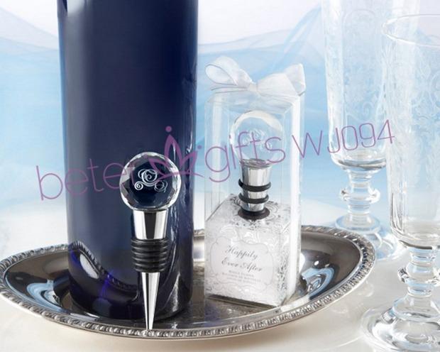 Mariage - "Happily Ever After" Royal Coach Crystal Bottle Stopper