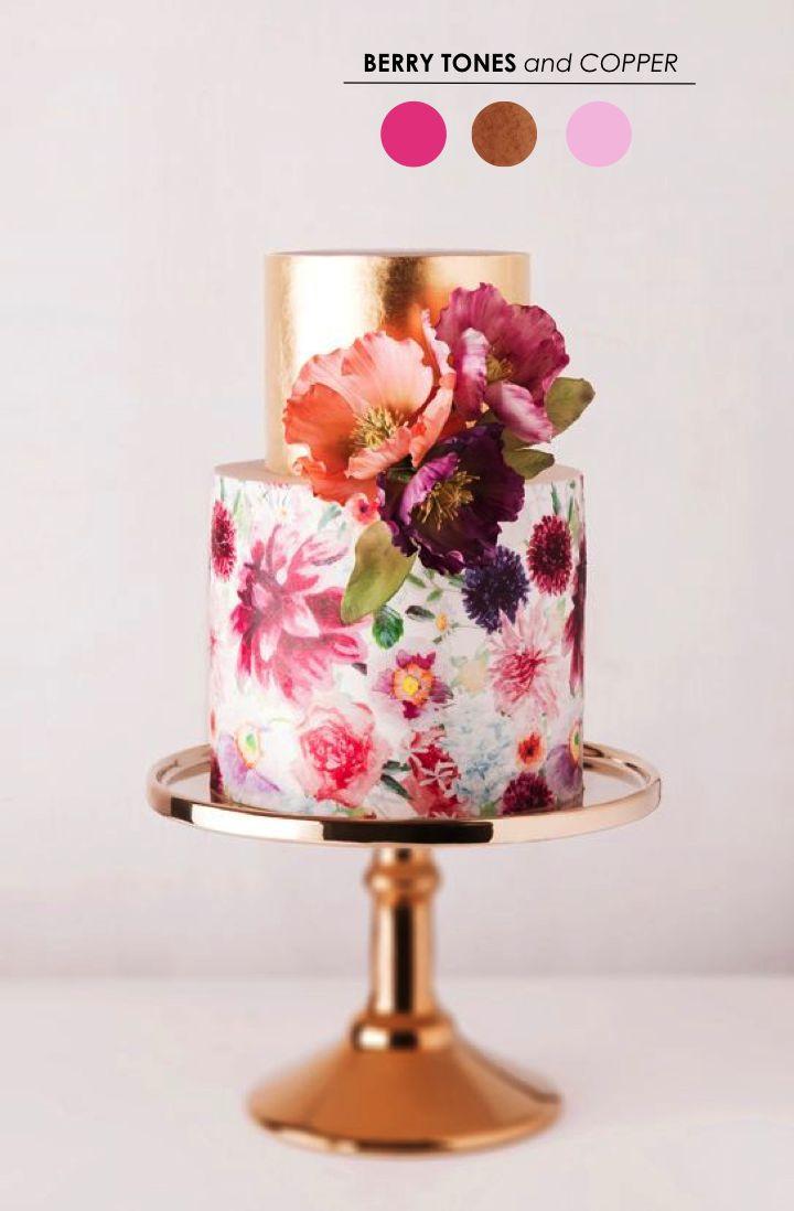 Mariage - Radiant Orchid, Copper   Blush: Wedding Color Inspiration