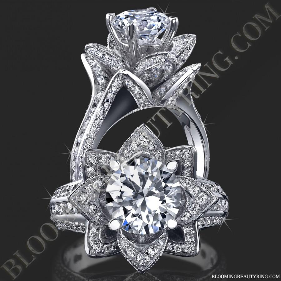 Свадьба - Original Large Blooming Beauty Ring