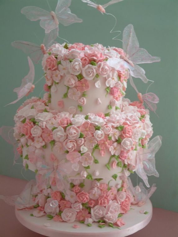 زفاف - Cakes: Garden