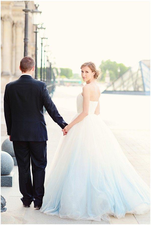 Hochzeit - Light Blue Wedding Dress. Like A Dream!
