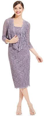Wedding - Alex Evenings Sequin Lace Sheath and Jacket