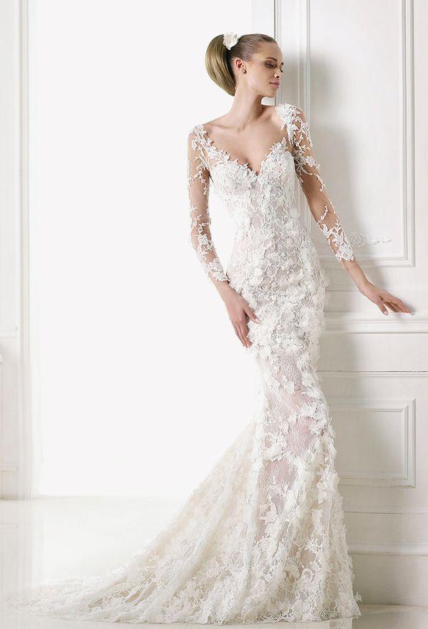 Wedding - 30 Swoon-worthy Lace Wedding Dresses