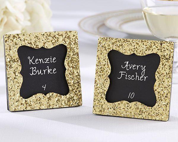 زفاف - Golden Series Chalkboard Frame Wedding Favor