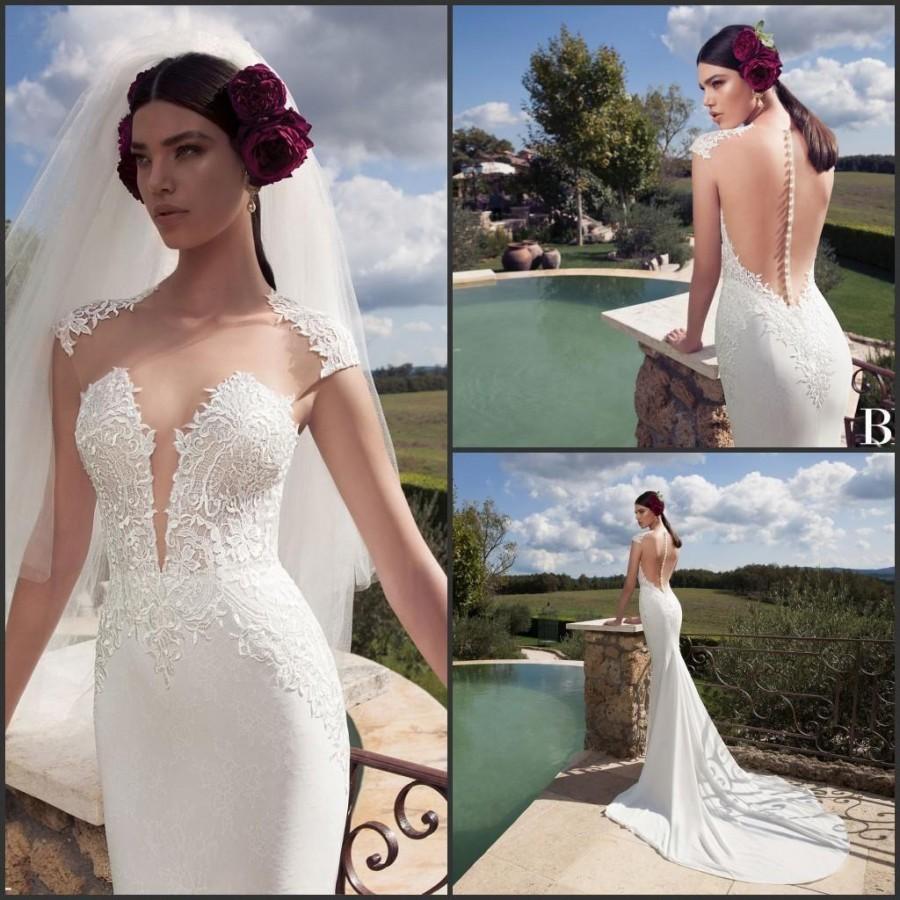 Свадьба - Cheap Berta Wedding Dresses - Discount Best Selling Berta 2015 Mermaid Wedding Dresses High Online with $124.98/Piece 