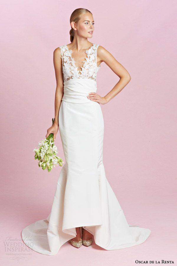 Wedding - Oscar De La Renta Bridal Fall 2015 Wedding Dresses