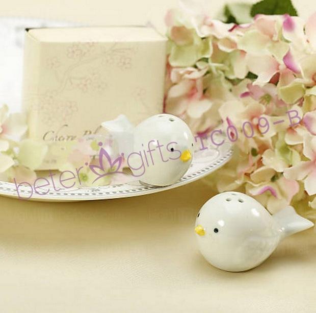 Mariage - Love Birds Salt and Pepper Shakers
