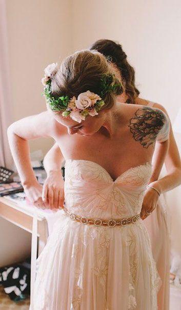 Wedding - 13 Rad Ideas For A Tattoo-Inspired Wedding