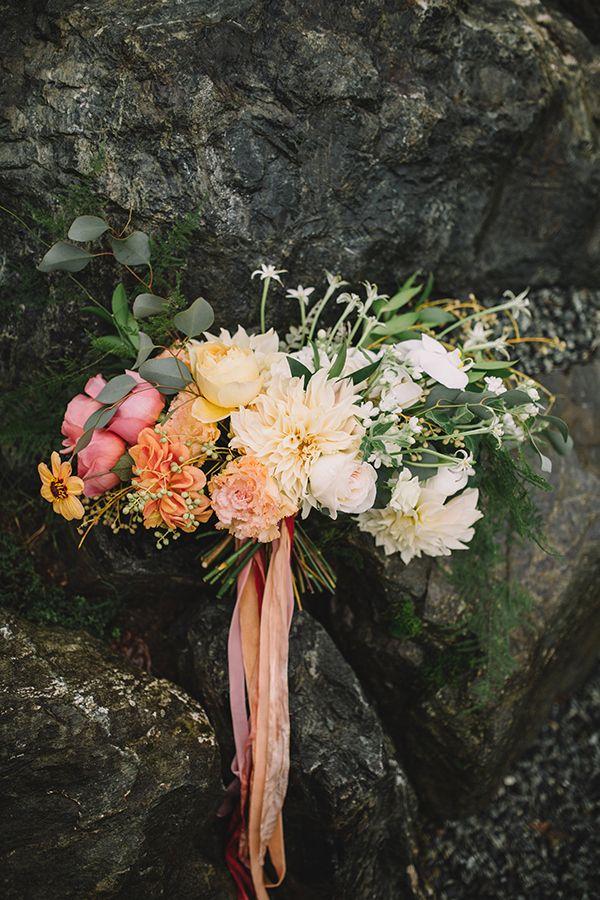 Wedding - Romantic Vintage Botanical Wedding Shoot At A Rustic Winery