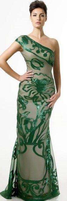 Mariage - Gowns.....Gorgeous Greens