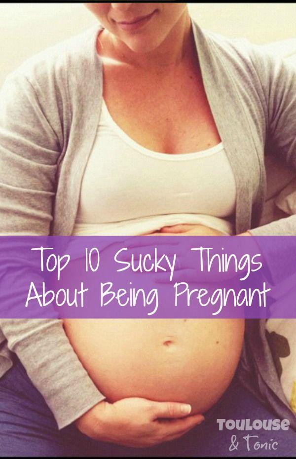 Hochzeit - Top 10 Sucky Things About Being Pregnant