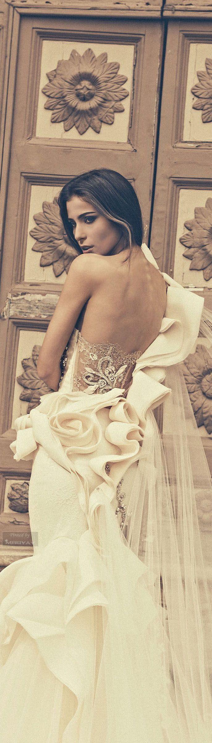 Mariage - One Shoulder Strap Wedding Dress Inspiration