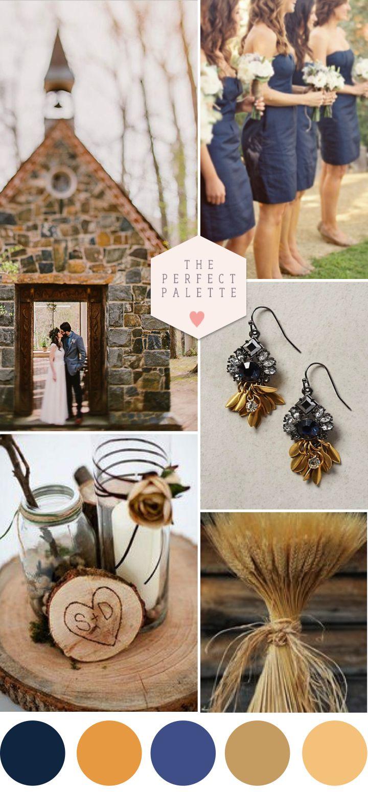 Mariage - Color Story: Blue And Brown