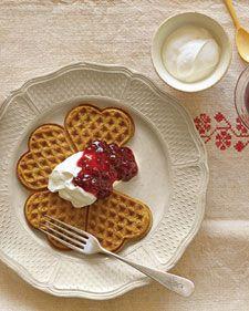 Hochzeit - Gingerbread Waffles