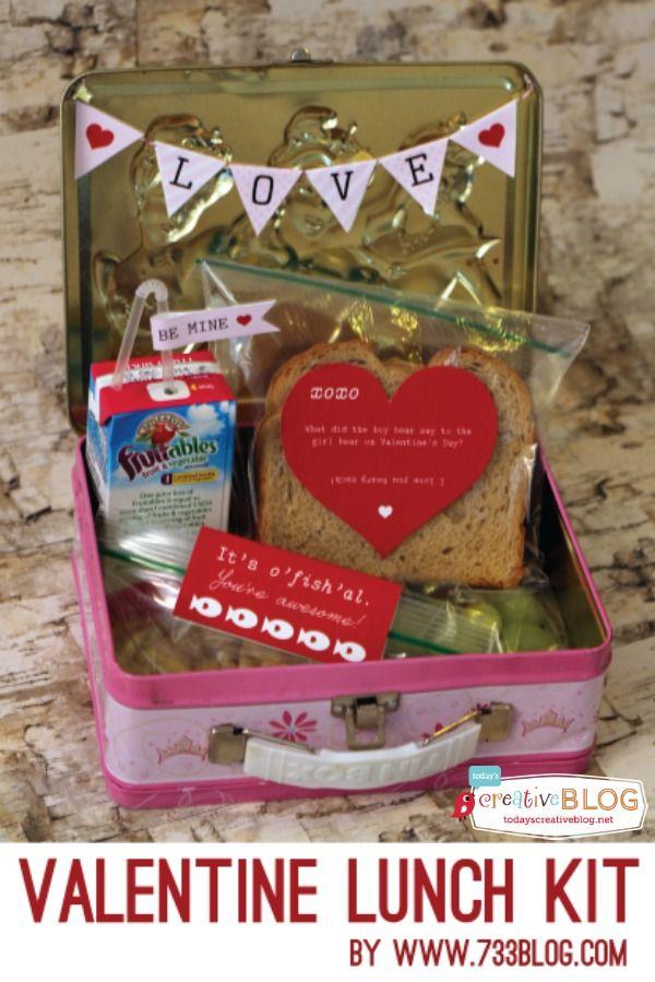 Mariage - Free Printable Valentine Lunch Box Notes