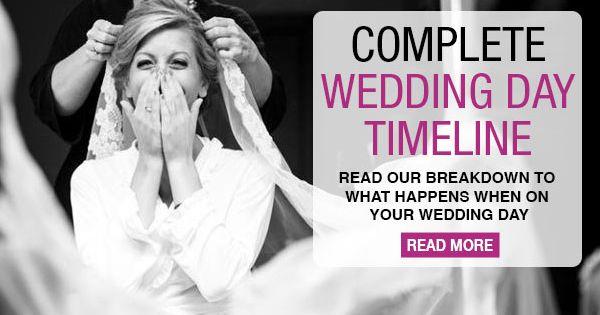 Mariage - Complete Wedding-Day Timeline