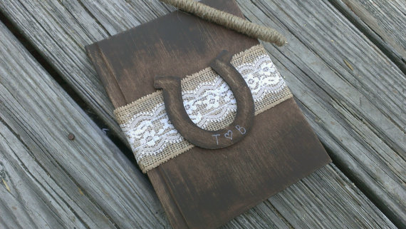 autumn wedding guest books