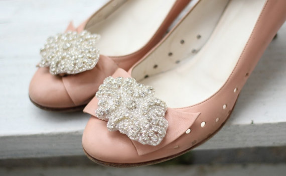 زفاف - Bridal Shoe Clips Rhinestones - Wedding Rhinestone Shoe Clips - Wedding Prom Accessory - Crystal Clips for Shoes - Bridesmaids Gift