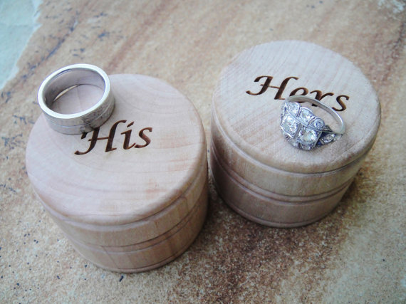 Wedding - Personalized Wood Box, Custom Ring Box, Engraved Box, Personalized Ring Box, Custom Wedding Box, Keepsake Box, Bridesmaid Gift, Mother's Day