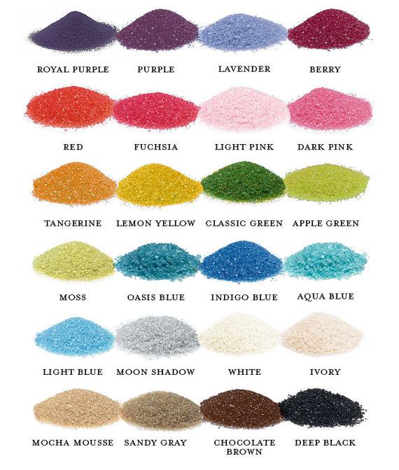 Mariage - Unity Ceremony Sand (1 Pound) -  Variety Of Colors To Choose From