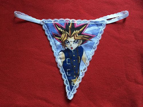 زفاف - Womens  YUGIOH G-String Comic Book Thong Cartoon Panties Lingerie Character Underwear