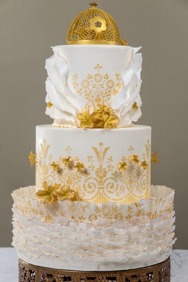 Wedding - Ruffled Cakes