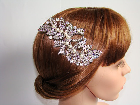 Hochzeit - Bridal Hair Comb, Wedding Hair Comb, Rhinestone Hair Comb, Rhinestone Bridal Comb, Crystal Hair Comb, Wedding Comb, Hair Accessories
