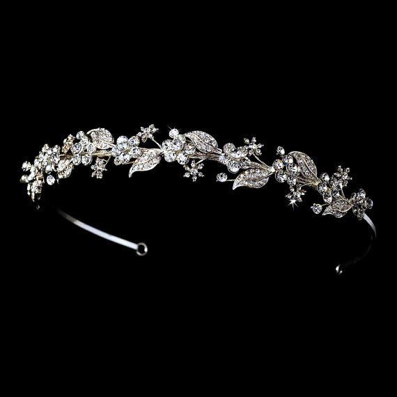 Hochzeit - Bridal headband, Bridal headpiece, Rhinestone Wedding headband, Crystal headband, Rhinestone headpiece