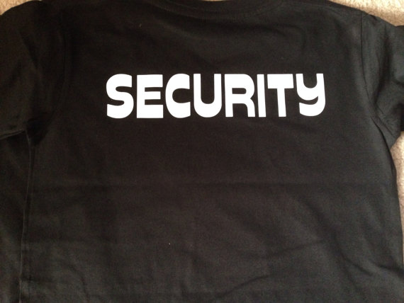 Wedding - Security wedding theme shirt great for ringbearer