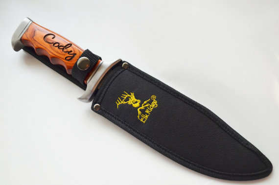 Mariage - Personalized Knife, Engraved Knife, Bowie Knife, Hunting knife, Fathers Day, Best Man, Groomsmen, Christmas, Birthday Gift, wedding