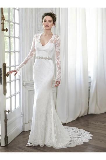 Hochzeit - Maggie Sottero Bridal Gown Darla / 5MW108