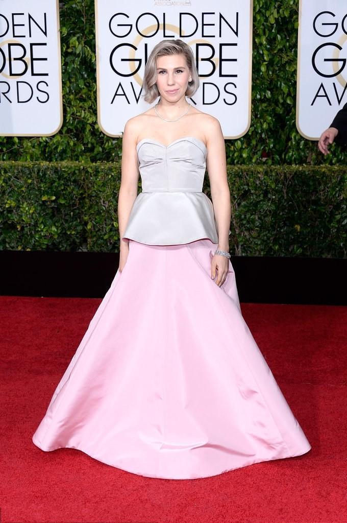 Mariage - Silver Pink The 72th Evening Dresses Sweetheart Red Carpet Celebrity Dresses Party Floor Length Ball Gowns A-line Annual Golden Globe Awards, $96.76 