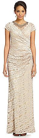 Mariage - Decode 1.8 Faux-Wrap Lace Gown