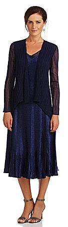 Mariage - Komarov Pleated Jacket Dress