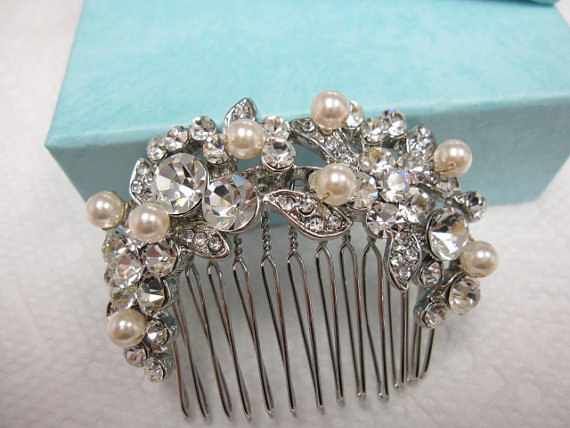 زفاف - bridal hair comb wedding headpiece bridal hair accessory wedding accessory wedding hair comb bridal jewelry wedding hair piece bridal comb