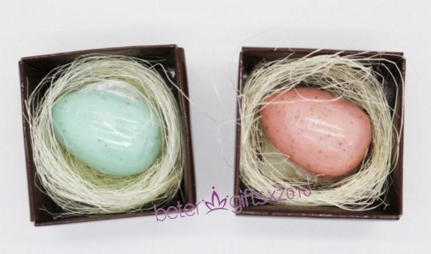 Wedding - BeterGifts Inspiration XZ010 Nest Egg Soap Party Souvenirs