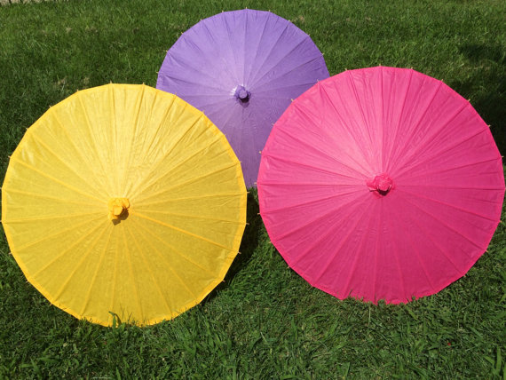 زفاف - Plain Paper Parasols for Wedding Pictures, Wedding Ceremony, Wedding Decor, Beach Wedding, Plain Paper Umbrella