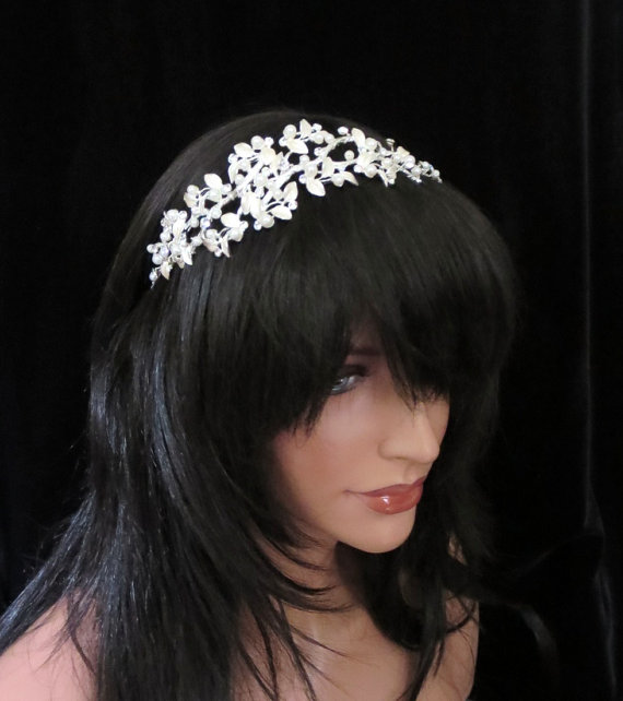 Wedding - Bridal headpiece, Wedding headpiece, Bridal headband, Wedding headband, Crystal headpiece