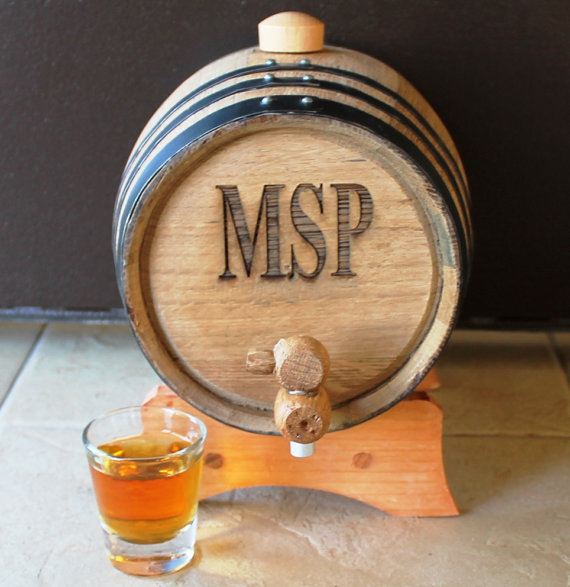 Mariage - Personalized Wedding Party Mini-Oak Whiskey Barrels - Groomsmen Gift - Wedding Party Gift - Engraved - Customized - Monogrammed for Free