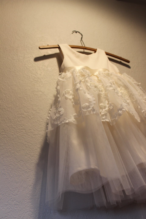 Wedding - Sweet Jane...Vintage style organic cotton flower girl dress