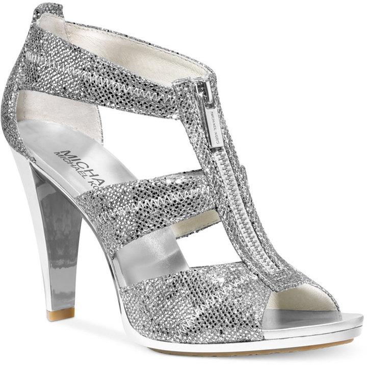 Hochzeit - MICHAEL Michael Kors Berkley T-Strap Evening Sandals