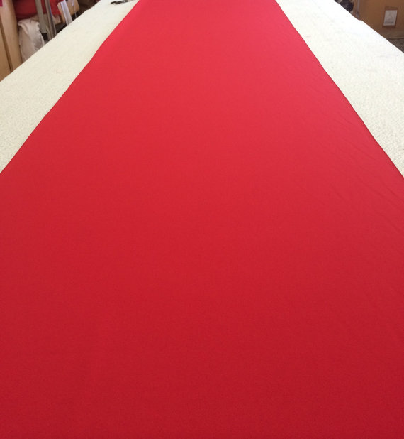 Hochzeit - Bright Xmas Red Custom Made Aisle Runner 50 Feet Long 36 inches- reserved lsiting to ship with other runner