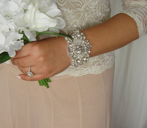 زفاف - Weddings -  Pearl Bracelet