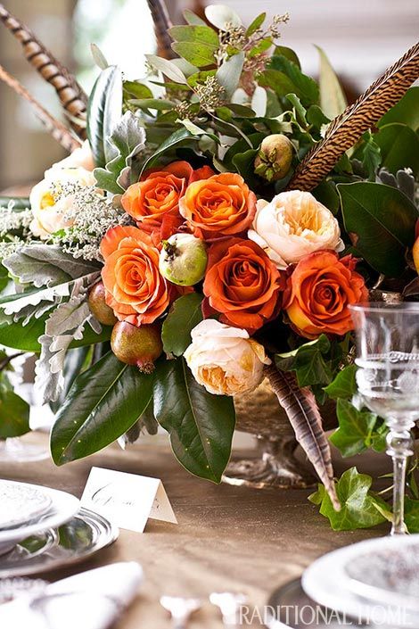 Hochzeit - How To Decorate Your Home For Thanksgiving