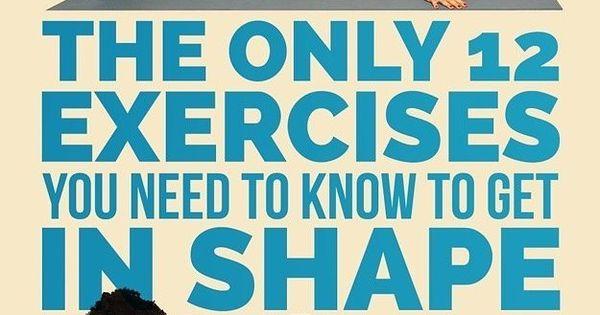 Hochzeit - The Only 12 Exercises You Need To Get In Shape