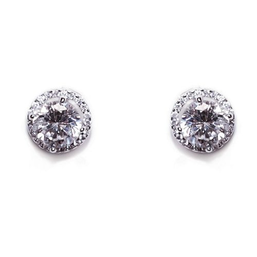 Свадьба - Aston Diamante Bridal Earrings (ic)