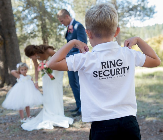 Wedding - Ring Security LIGHTWEIGHT Polo Wedding Shirt
