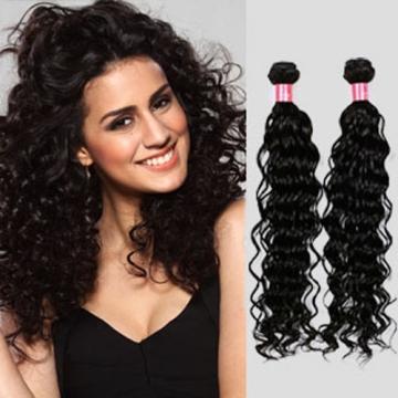 زفاف - Wholesale One Bundle Hair Extension /High Quality Real Human Hair 26 inch Loose Curly 100% Virgin Indian Remy Hair